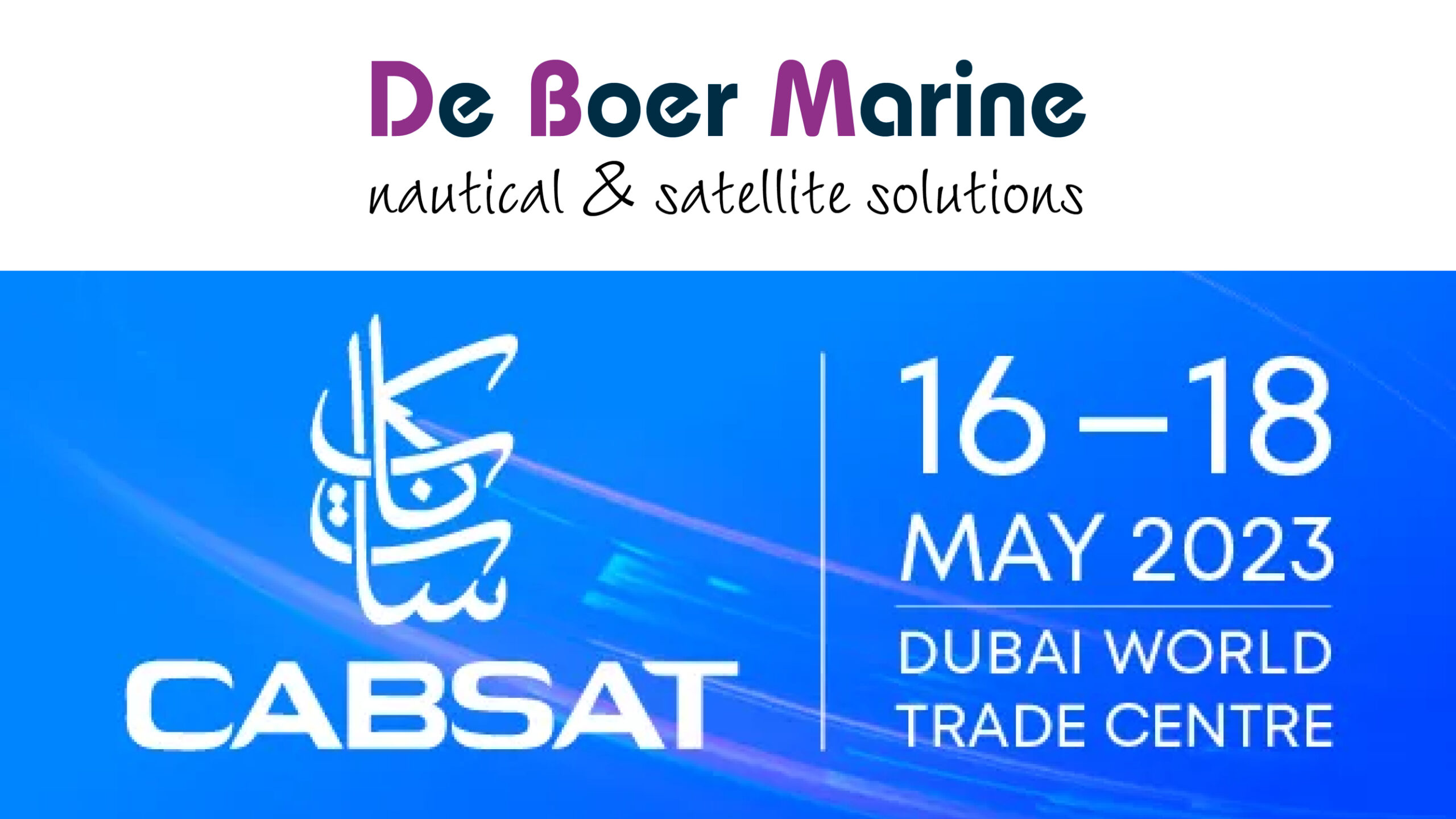 cabsat-dubai-2023-satellite-internet-provider-de-boer-marine